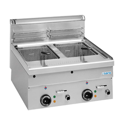 SARO Elektro-Fritteuse 10+10 L Tischmodell EF66