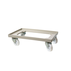 AmerBox Trolley für Pizzateigboxen, Hellgrau, 600x400mm