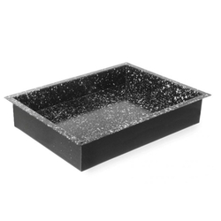Hendi Blech CONVECTOMAT CLASSIC GN 2/3, GN 2/3, Schwarz, 354x325x(H)60mm, Rechteckig