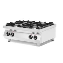 Hendi Gaskocher Kitchen Line 4 Brenner, Tischmodell