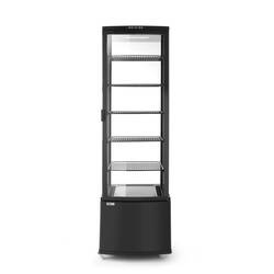 Arktic Kühlvitrine 270 Liter, schwarz, Farbe: Schwarz