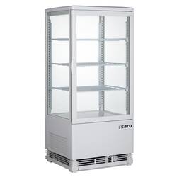 SARO Kühlvitrine SC 80 weiß, Inhalt: 80 Liter, Farbe: Weiß