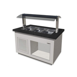 SARO Salatbar für 3x 1/1 GN, Modell PREMIUM LINE SB-K130 weiß