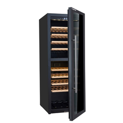SARO Weinlagerschrank für 77 Flaschen, 2 Zonen, Modell WK 77 D