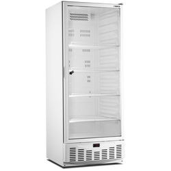 SARO Kühlschrank mit Glastür - weiß, Modell MM5 PV