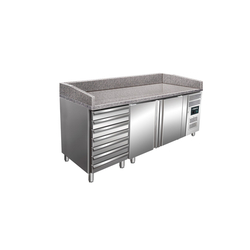 SARO Pizzatisch mit Schubladen MARGA PZ 2610 TN