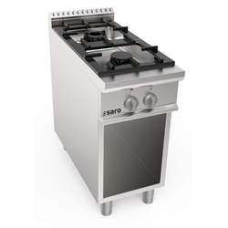 SARO Gasherd offener Unterbau 2 Brenner Modell LQ / CUG2BA
