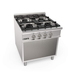 SARO Gasherd offener Unterbau 4 Brenner Modell LQ / CUG4BA