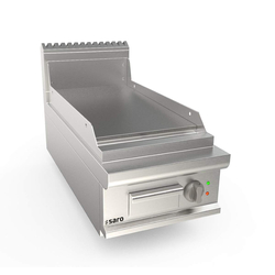SARO Elektrogriddleplatte 400 mm breit Tisch glatt Modell LQ / FTE2BBLK