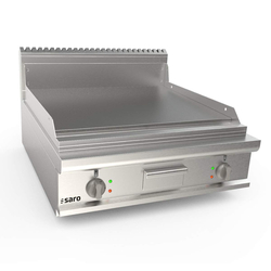 SARO Elektrogriddleplatte 800 mm breit Tisch glatt Modell LQ / FTE4BBL