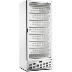 SARO Tiefkühlschrank mit Glastür Modell MM5 NPV, weß