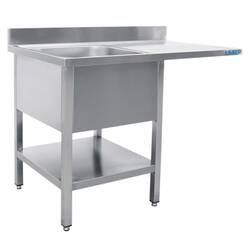 SARO Spülcenter 1 Becken, links - B 1400 x T 600