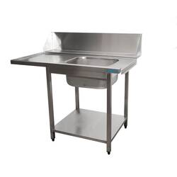 SARO Zulauftisch Spülmaschine rechts 1 Becken 1200mm
