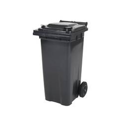 SARO 2 Rad Müllgroßbehälter 120 Liter  -grau- MGB120G