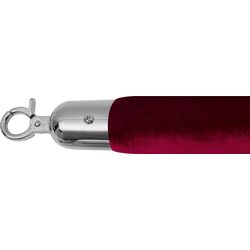 SARO Kordel für Absperrpfosten rot / silber AF 219