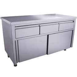 SARO Schiebetürenschrank mit 3 Schubladen, 1600X700mm