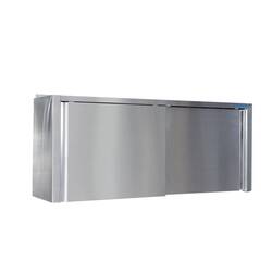 SARO Edelstahlhängeschrank - 400 mm Tiefe 1400mm