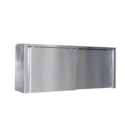SARO Edelstahlhängeschrank - 400 mm Tiefe, Breite 1400mm