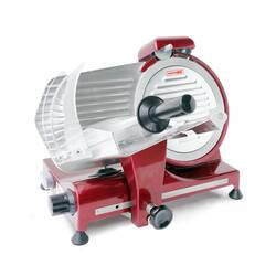 Hendi Aufschnittmaschine Profi Line 250 rote Sonderedition
