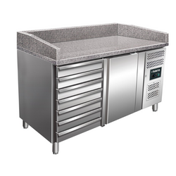 SARO Pizzatisch mit Schubladen MARGA PZ 1610 TN