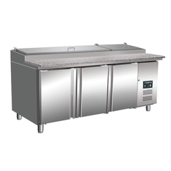 SARO Belegstation 1/3 GN mit Granitarbeitsplatte, Modell SH 2000
