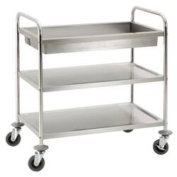 Neumärker Servierwagen mit Abräummulde