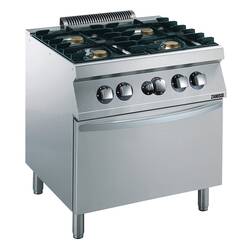 Zanussi Gasherd GH7 / 4FLGB mit Gasbratofen, Ausführung: GH7 / 4FLGB