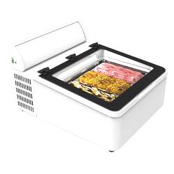 NordCap Auftisch-Vitrine Mini Cream 3V LED CP