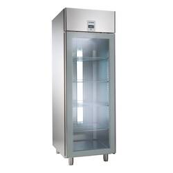 Alpeninox Umluft-Gewerbekühlschrank KU 702 G-Z Comfort, Ausführung: KU 702 G-Z Comfort