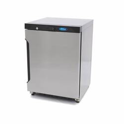 Maxima Kühlschrank Edelstahl 125 Liter