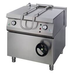 Maxima Elektro-Kippbratpfanne 130 Liter, Inhalt: 130 Liter, Betriebsart: Elektro
