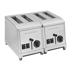 Milantoast Sandwich Toaster 4 Scheiben, Farbe: Edelstahl, Ausführung: 4 Scheiben