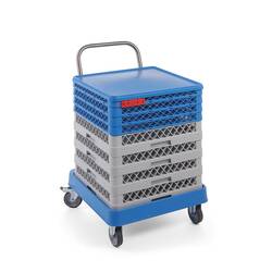 Hendi Trolley für Geschirrspülkörbe mit Griff