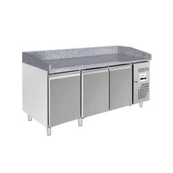 Bergman Basic-Line 800 Pizzakühltisch 3-türig - 456 l