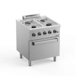 Bergman Gasherd 4 Brenner mit Gasofen