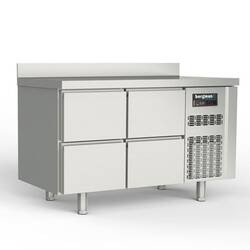 Bergman Profi-Line 700 Kühltisch 2-fach - 4 S / GN 1/1 + AK