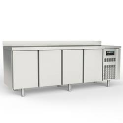 Bergman Profi-Line 700 Kühltisch 4-fach - 4 T - GN 1/1 + AK