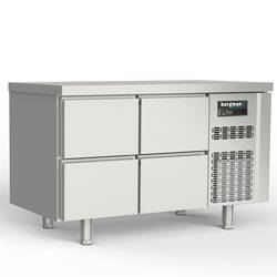 Bergman Profi-Line 700 Tiefkühltisch 2-fach - 4 S / GN 1/1