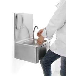 Hendi Handwaschbecken mit Kniebedienung 400x335x(h)570