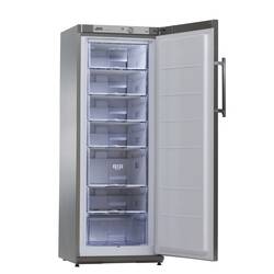 NordCap Cool-Line Tiefkühllagerschrank F 27 Inox, Farbe: Inox