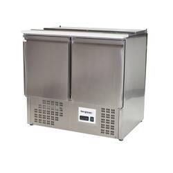 Bergman Basic-Line 700 Saladette 2-türig mit Klappdeckel - 240 l