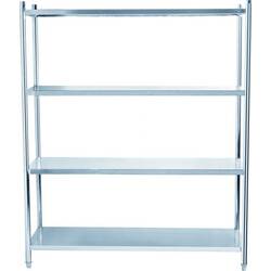 Bergman Basic-Line Lagerregal mit 4 Böden - 200 x 50 x 180 cm
