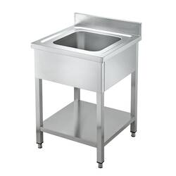 Bergman Basic-Line Spültisch 60 x 60 mit 1 Becken