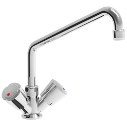 Bergman Profi-Line Einloch-Mischbatterie mit Wasserhahn