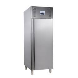 Bergman Basic-Line 700 Gastro Edelstahl-Tiefkühlschrank 1-türig GN 1/1 -429 l