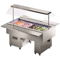 NordCap Salatbar Isola 6 M INOX UM, Ausführung: ISOLA 6 M