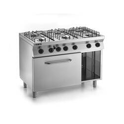 SARO Fast-Serie Gasherd mit Gasbackofen F7/FUG6LN