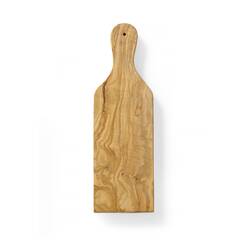 Hendi Schneidebrett aus Olivenholz 350x120 mm, Größe: 350x120