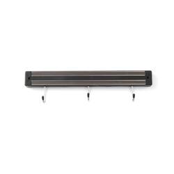 Hendi Messermagnetleiste mit Haken 340 mm, Länge: 340 mm
