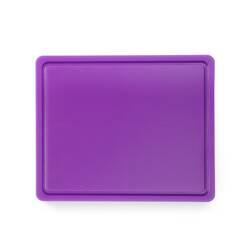 Hendi Schneidbrett HACCP Gastronorm 1/2 Violett, Farbe: Violett